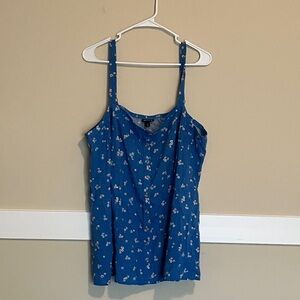 Torrid False Button Down Tank